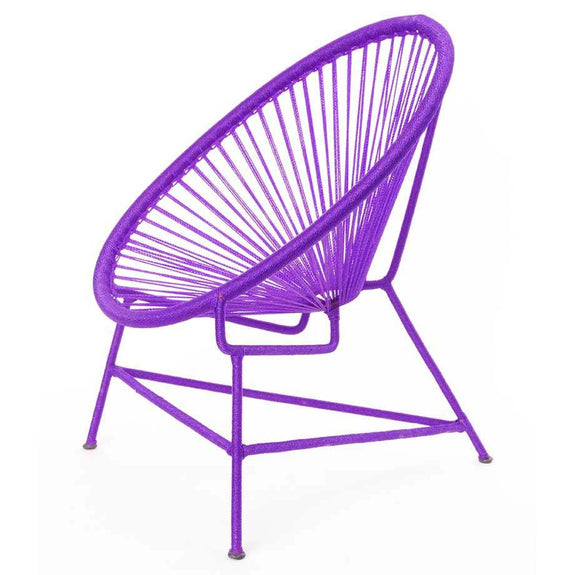 Senegal Nest Egg Child's Chair - Purple