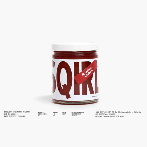 Sqirl Jam - Strawberry Rhubarb