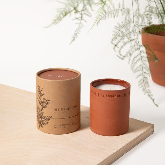 Western Red Cedar Standard Terra Candle