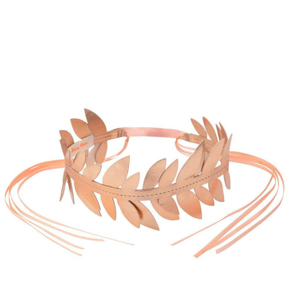 Rose Gold Laurel Wreath Crown