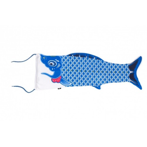 Travel Laundry Bag - Koinobori Blue
