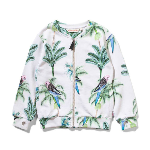 Tropic Bloom Crew - Oatmeal