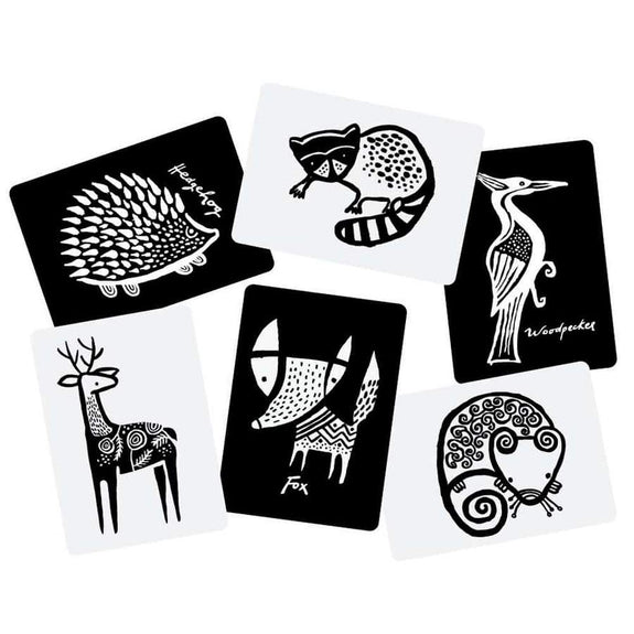 Art Cards for Baby - Woodland
