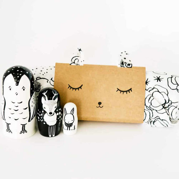 Organic Muslin Swaddle - Bunnies