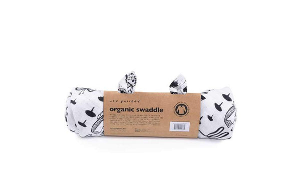 Organic Muslin Swaddle - Wild