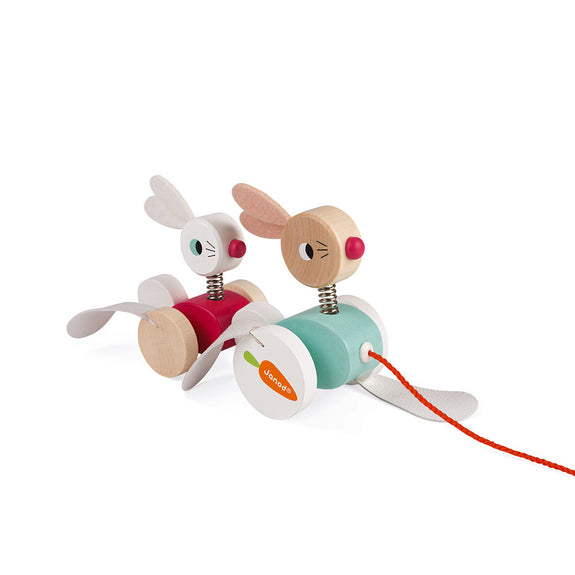 Zigolos Pull-Along Rabbits