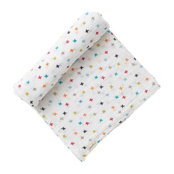 Muslin Swaddle - Rainbow Jacks